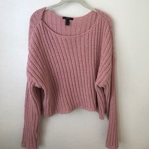 Chenille Wide Knit Sweater